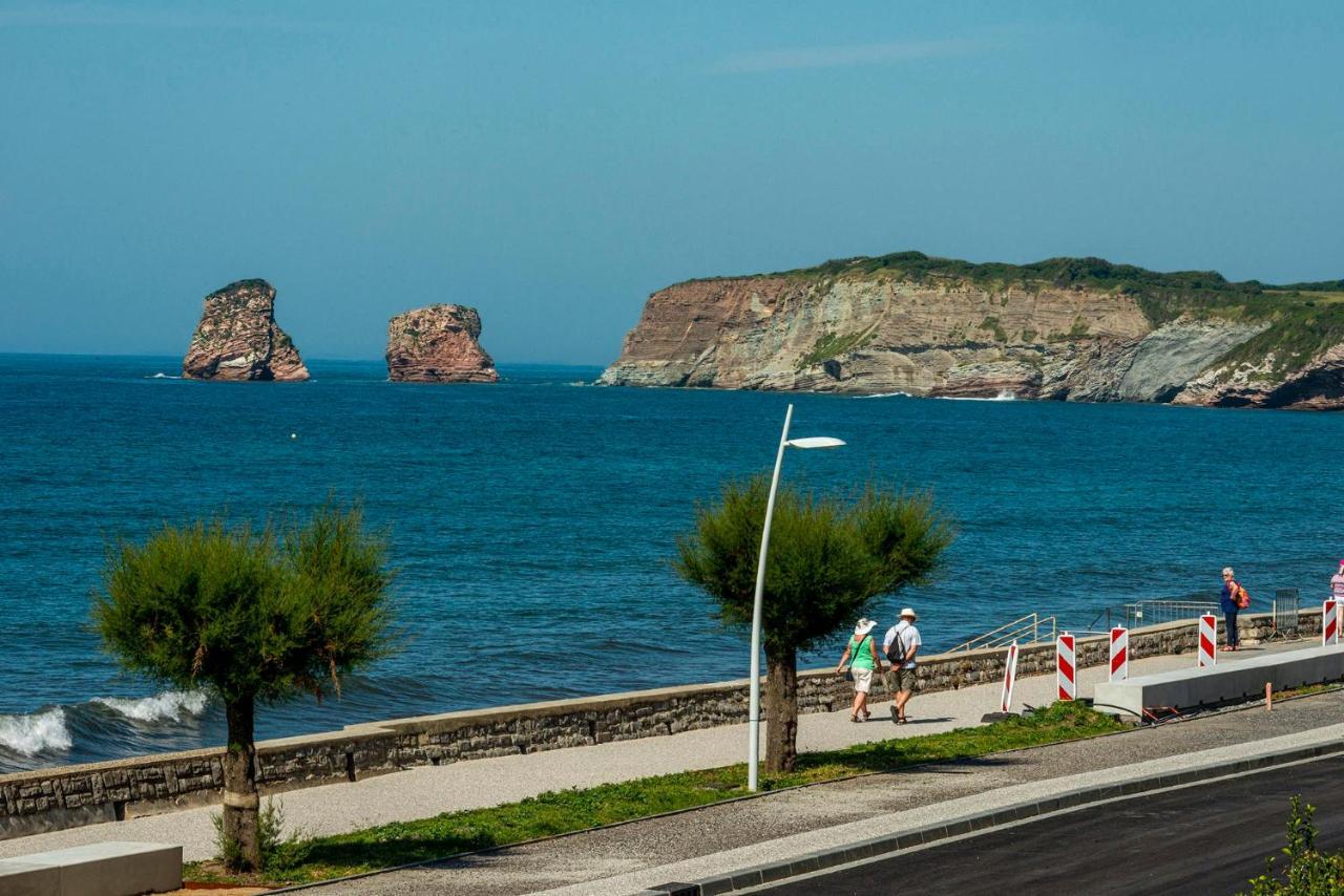 Premiere Ligne De Plage, Face A La Mer Hendaye Ngoại thất bức ảnh